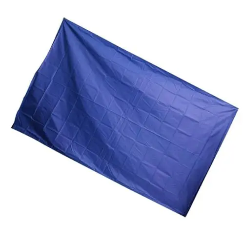 Produktbild: PHENOFICE 1Stk Sonnensegel Blumentopfaufhänger für draußen Bootsabdeckung Blaue Markise Solar-Schwimmlaterne bodentrampolin Outdoor gartenabdeckungen wasserdichte Markise Sonnenschutz Blue
