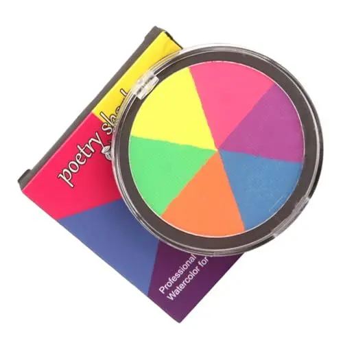 Produktbild: PHENOFICE 1 Box Fluoreszierende Malerei Premium Gesichtsfarbe Halloween Partygeschenke Halloween Make Up Pigment Gesichtsfarbe Für Gesicht Körperfarbe Ölpalette Sichere