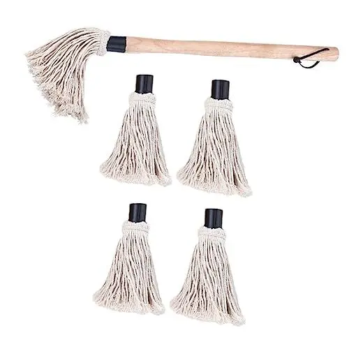 Produktbild: PHENOFICE Grillbürsten 6er-set Reinigungsbürste Holzgriff Und Haken-stil Baumwollgarn-backpinsel