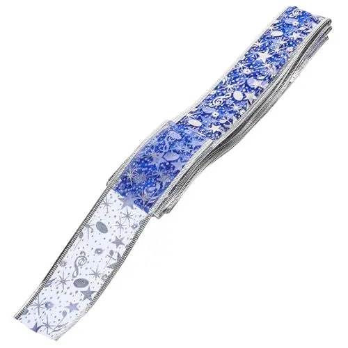 Produktbild: PHENOFICE 1 Rolle Dekoratives Schachtelband Hochzeitsgeschenkband Party-nähband Verpackungsband Für Polyesterband Mit Metallischem Glanz Leicht Zu Schneiden Und Trimmen