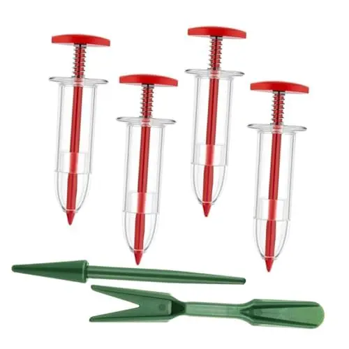 Produktbild: PHENOFICE Mini-gartenwerkzeug-Set Kunststoff-saatgutstreuer Hand-sämaschine Gartenzubehör Für Einfachen Pflanzvorgang Praktisch Und Tragbar