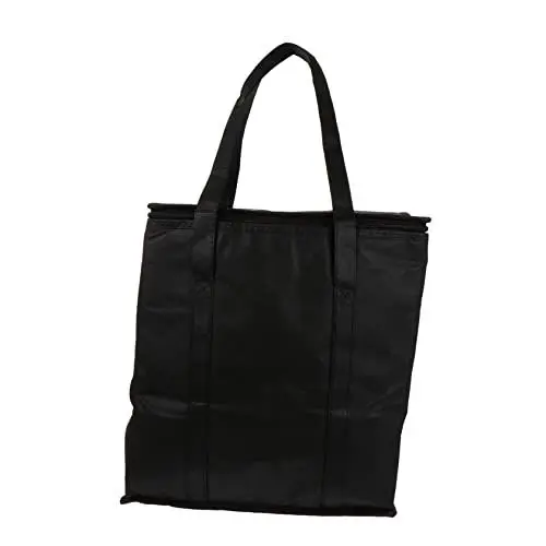 Produktbild: PHENOFICE Robuste Schwarz-kühl-tasche Isoliert Wiederverwendbar Zum Mitnehmen Picknick Für Snacks Lunchbox