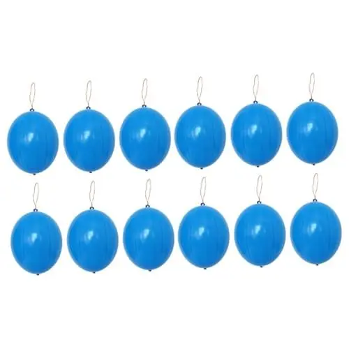 Produktbild: PHENOFICE 20 Stk Schlagbälle Ballons Neon Karneval Spielzeug Prallen Ballonfahren Babyboard-aufkleber Für Autos Kinder Punschbälle Blue