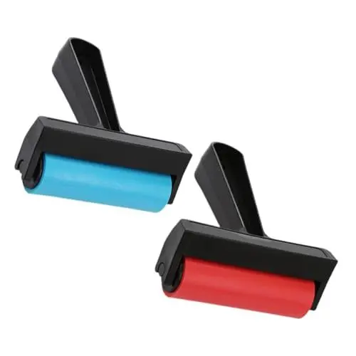 Produktbild: PHENOFICE 2St Art Ink Roller Kinder-Tintenpatrone Bastelwalzen 5D-Diamant-Punktwalze volle Bohrwalzen Diamantmalerei andrückroller Extras Rollen Kunstzubehör für Diamanten Malerrolle Plastik