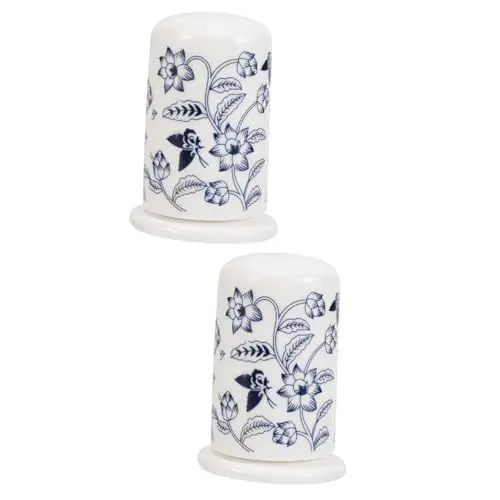 Produktbild: PHENOFICE Zahnstocherspender Retro 2 Stück Blaue Und Weiße Porzellan Zahnstocherbox Zahnstocher Organizer Zahnstocherhalter Zahnstocherbehälter Zuhause Zahnstocherhalter Zahnstocheretui Küche