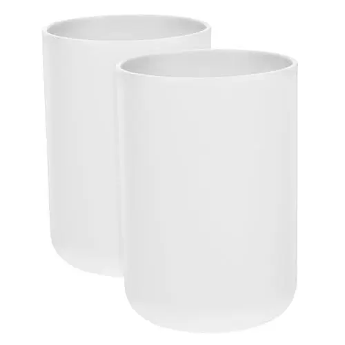 Produktbild: PHENOFICE 2pcs Badezimmerbecher Zahnbürsten Tassen Mundspülen Tassen Mundspülen Tumbler Zahnbürste Tumblers