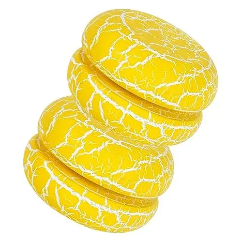 Produktbild: PHENOFICE 2st Kinder-jo-jo-bälle -Ball Schöner Jo-jo-Ball Spielzeug Yoyo-Ball Zum Leuchten Bringen Entzückender Jo-jo-Ball Thread Control Yoyo-bälle -bälle Hölzern Yellow