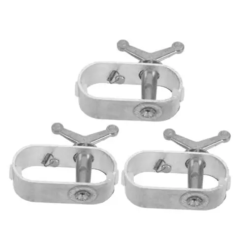 Produktbild: PHENOFICE Drahtwinden-Set Für Poolabdeckungen 3er-Pack Zaundrahtspanner Ratschenwinden-kit Für Silber