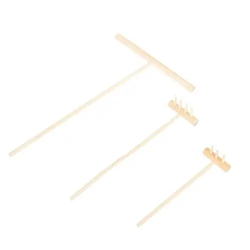 Produktbild: PHENOFICE Mini-sandrechen Zum Basteln Mini-rechen-schiebewerkzeuge Zen-sandrechen-Verzierungen Mini-sandrechen-Spielzeug Kreatives Sandrechen-Set