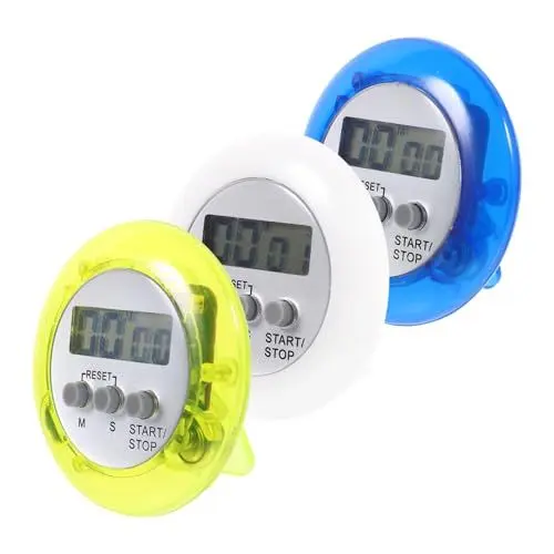 Produktbild: PHENOFICE Elektronischer Timer Digitaler Küchentimer Kompakt Mit Sicheren Und Umweltfreundlichen Materialien Für Kochen Backen Sport Büro