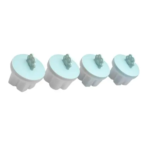 Produktbild: PHENOFICE 4 Stück Gedämpfte Eierform-set Mikrowellen-eierdämpfer Eierbecher Hause Aus Robustem Material Leicht Zu Reinigen