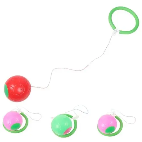 Produktbild: PHENOFICE Hüpfendes Ballspielzeug Für Kinder Hüpfball Aus Weichem Material Fitnessgerät Für Jungen Und Mädchen Einfach Zu Bedienen Mit Einzelfußball-Technik