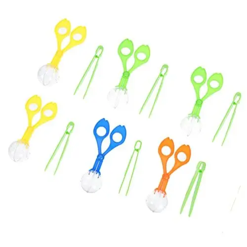 Produktbild: PHENOFICE 6 Sätze Insektenclip Schmetterlings-Scherenclip Scherenklemmen für Kinder im Freien Kinder Outdoor Spielzeug Kinder draußen Spielzeug Scherenclips für Kinder im Freien Plastik