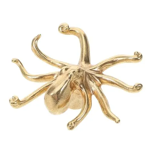 Produktbild: PHENOFICE Moderner Robuster Messingknopf Im Oktopus-stil Für Küchenkommoden Und Schranktüren