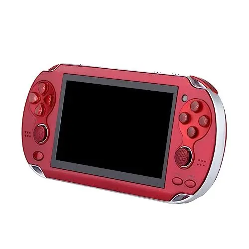 Produktbild: PHENOFICE Handheld-Spiel Spielkonsole Multimedia-Player Rot
