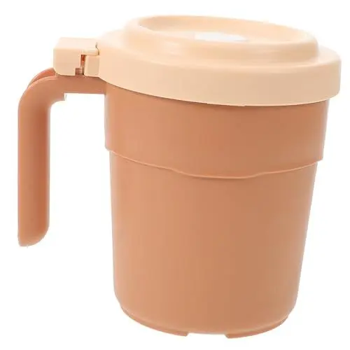 Produktbild: PHENOFICE Wasserbecher Mit Griff Mehrzweck-isolierbecher Wiederverwendbarer Kaffeebecher Mit Deckel