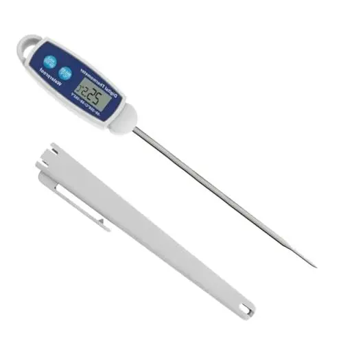 Produktbild: PHENOFICE Kochthermometer Thermometer Fleischthermometer Küchenthermometer Blau Wasserdicht