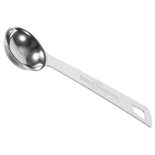 Produktbild: PHENOFICE Messlöffel Set Präzise Dosierung Für Kochen Und Backen Langlebig Und Rostfrei Für Cafés Haushalte Und Restaurants