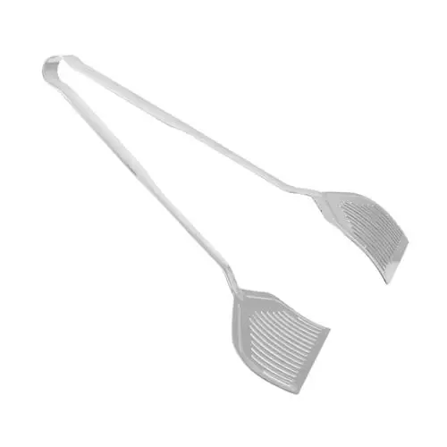 Produktbild: PHENOFICE Große Fischklemme Aus Edelstahl Mit Abtropflöchern Für Grillen Und Servieren Für Lebensmittel in Küche Und Restaurant