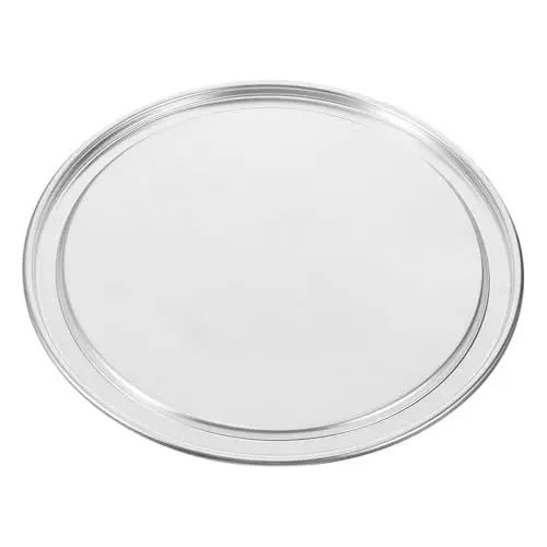 Produktbild: PHENOFICE Pizza Blech Rund Aluminiumlegierung Pizzapfannendeckel Backblechdeckel Für Küche Und Restaurant Multifunktional Antihaftbeschichtet Passend Für Pizza Und Kuchen