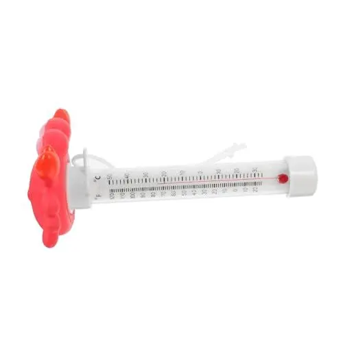 Produktbild: PHENOFICE Schwimmendes Wasser Thermometer Schwimmendes Pool-thermometer Schwimmendes Thermometer Teich Temperatur Messgerät Badewasser Thermometer Eisbadthermometer Wasserthermometer Pvc