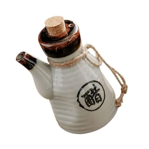 Produktbild: PHENOFICE Keramik-gewürzflasche Für Öl Im Japanischen Stil Mit Verschluss Korrosionsbeständig Einfach Zu Reinigen Küche