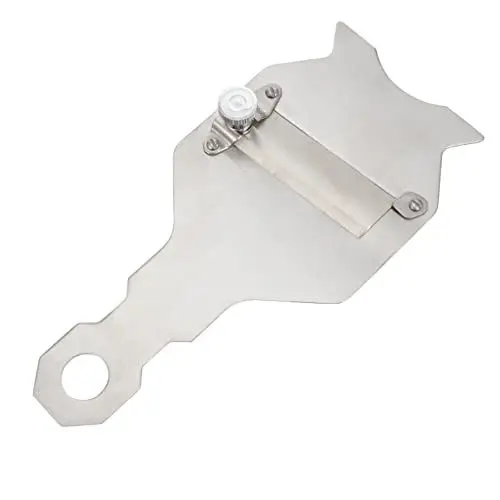 Produktbild: PHENOFICE Trüffel Shaker Trüffelrasierer Trüffelschneider Karottenschäler Schokoladentrüffelhobel Knoblauchschäler Backwarenschneider Hobel Für Schokolade Schäler Für Rostfreier Stahl Silver