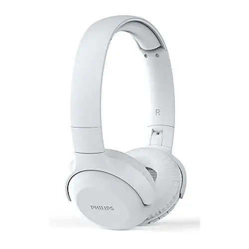 Produktbild: Philips Audio On Ear Kopfhörer Bluetooth On Ears (Kabellos, Weiche Ohrpolster, Mikrofon, Faltbar) TAUH202WT/00, Weiß, One Size