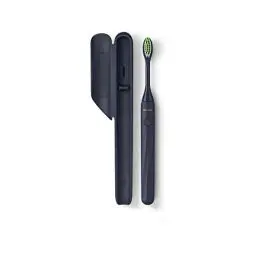 Produktbild: PHILIPS One batteriebetriebene elektrische Zahnbürste, Farbe Mitternachtsblau, 1 Stück (1er Pack) HY1100/04