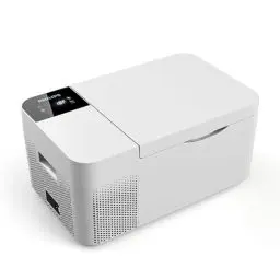 Produktbild: PHILIPS TB5101G 12-Volt-Kühlschrank, 16,5-Liter-Autokühlschrank, 12/24-V-DC-Autokühlschrank mit Kompressor, elektrische Kühlbox für PKW, LKW, Wohnmobil, Reisen und Heimgebrauch