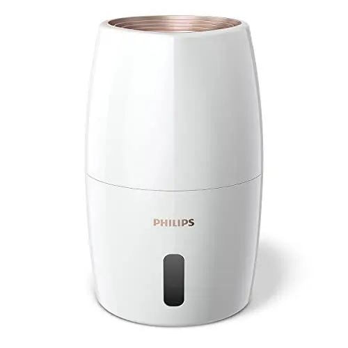 Produktbild: Philips Series 2000 Luftbefeuchter – für Räume bis 32 m², NanoCloud-Technologie, 3 Geschwindigkeitsstufen, Sleep-Modus, 2-Liter-Tank (HU2716/10)