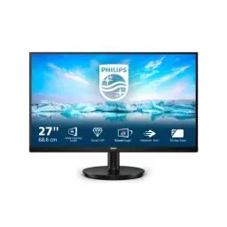 Produktbild: Philips 275V8LA - 27 Zoll QHD Monitor, Lautsprecher, FreeSync (2560x1440, 75 Hz, DisplayPort, HDMI) schwarz