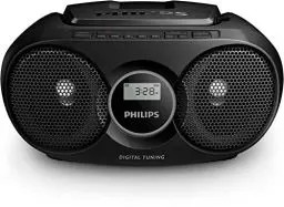 Produktbild: Philips Audio AZ215B/12 CD-Soundmachine (Digital UKW, Audioeingang, 3 Watt, leicht bedienbar) schwarz