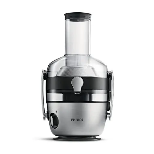 Produktbild: Philips 3000 Series Entsafter – XXL-Einfüllschacht, FibreBoost-Technologie, QuickClean, 2L Kapazität, 1100W leistungsstarker Motor für frischen & fruchtfleischreichen Saft (HR1921/20)