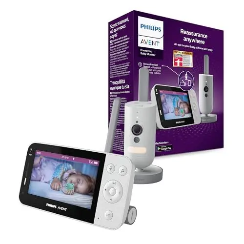 Produktbild: Philips Avent Connected Babyphone mit HD-Kamera 1080p, (Modell SCD923/26)