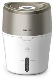 Produktbild: Philips Domestic Appliances Luftbefeuchter mit hygienischer NanoCloud-Technologie, HU4803/01 (Raumgröße bis zu 25m²), Metallisch, Weiß