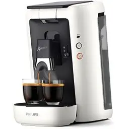 Produktbild: PHILIPS Senseo Maestro Kaffeepadmaschine mit Kaffeestärkewahl und Memo-Funktion, 1,2 Liter Wasserbehälter, Farbe: Weiß (CSA260/10)
