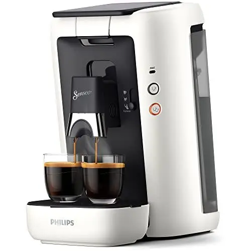 Produktbild: PHILIPS Senseo Maestro Kaffeepadmaschine mit Kaffeestärkewahl und Memo-Funktion, 1,2 Liter Wasserbehälter, Farbe: Weiß (CSA260/10)