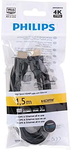 Produktbild: Philips HDMI Kabel - 1,5m - Schwarz
