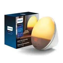 Produktbild: Philips HF3519/01 Wake-up Light (Sonnenaufgangfunktion, Digitales Fm Radio, Tageslichtwecker) Weiß
