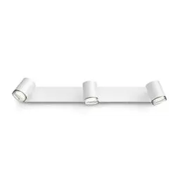 Produktbild: Philips Hue White Ambiance Adore Spot 3 flg. weiß 3x250lm inkl. Dimmschalter, Bad-Beleuchtung, dimmbar, alle Weißschattierungen, steuerbar via App, kompatibel mit Amazon Alexa (Echo, Echo Dot)