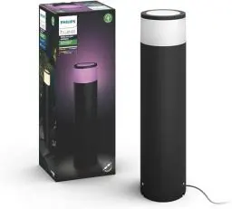 Produktbild: Philips Hue White & Color Ambiance Calla Erweiterung für den Aussenbereich schwarz 350lm, dimmbar, bis zu 16 Millionen Farben, steuerbar via App, kompatibel mit Amazon Alexa (Echo, Echo Dot).