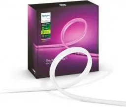 Produktbild: Philips Hue White & Color Ambiance Outdoor Lightstrip (2 m), dimmbarer LED Streifen für das Hue Lichtsystem mit 16 Mio. Farben, smarte Lichtsteuerung über Sprache oder App