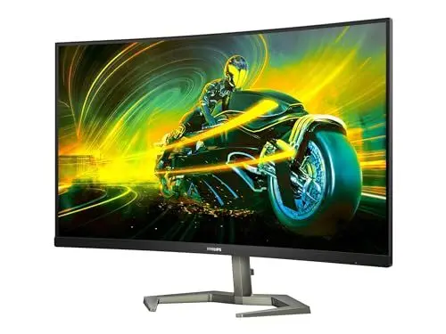 Produktbild: Philips Momentum 32M1C5500VL - 32 Zoll QHD Curved Gaming Monitor, FreeSync Premium, HDR10 (2560x1440, 165 Hz, 1 ms MPRT, DisplayPort, HDMI) schwarz