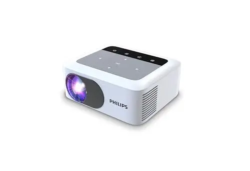 Produktbild: Philips NeoPix 111 True HD 720p Mini Beamer mit integrierter Dualband-WLAN-Bildschirmduplikation
