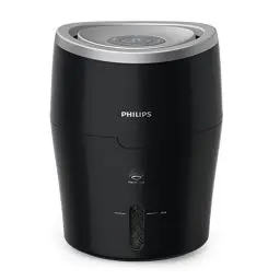 Produktbild: Philips Series 2000 Luftbefeuchter – für Räume bis 40 m², mit NanoCloud-Technologie, 3 Geschwindigkeitsstufen, Sleep-Modus, 2-Liter-Tank (HU4814/10)
