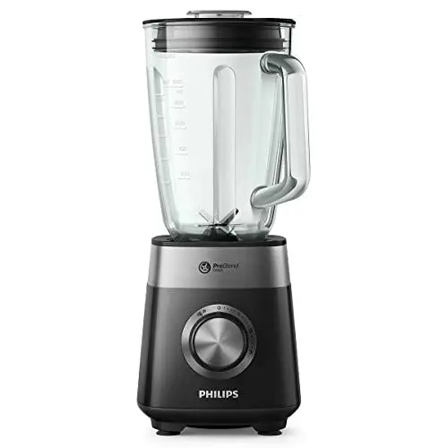 Produktbild: Philips Series 5000 Standmixer - ProBlend Crush-Technology - 800 W, 1,5 L Behälter, 3 Geschwindigkeiten + Puls (HR2228/90)
