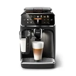 Produktbild: Philips Espressomaschine der Serie 5400 – Genießen Sie 12 Getränke, schnell reinigendes LatteGo, intuitives TFT-Display, anpassbare Kaffeeeinstellungen, erstklassiges Küchendesign (EP5441/50)