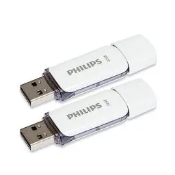 Produktbild: Philips Snow Edition 2.0 USB-Flash-Laufwerk 2X 32GB für PC, Laptop, Computer Data Storage, Lesegeschwindigkeit bis zu 23 MB/s