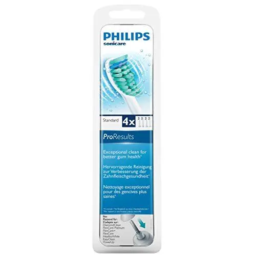 Produktbild: Philips Sonicare HX6014/07 ProResults Standard-Bürstenkopf, 4er-Pack